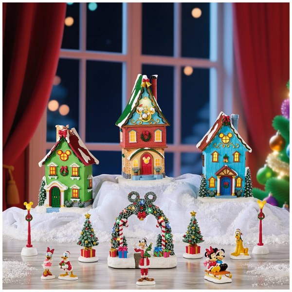 Villaggio di Natale Disney 13 pezzi – Esclusiva Costco