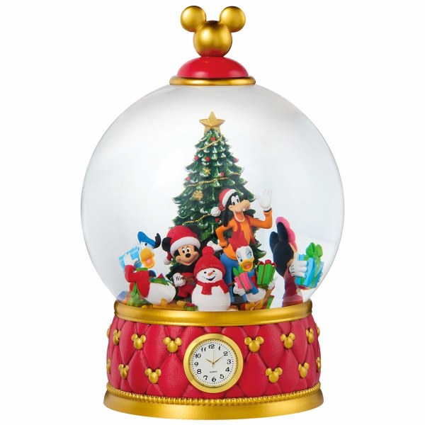 Palla di neve Disney di Natale con glitter e luci LED 31 cm – Esclusiva Costco