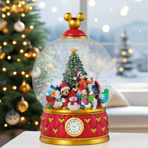 Palla di neve Disney di Natale con glitter e luci LED 31 cm – Esclusiva Costco