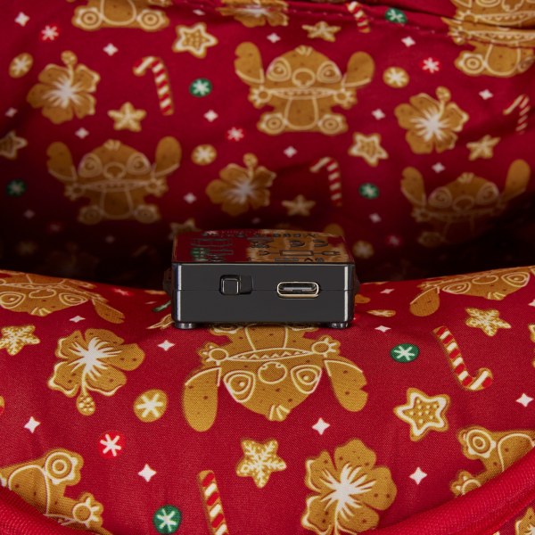 Mini zaino Lilo & Stitch Celebrazione delle Feste - Disney Loungefly