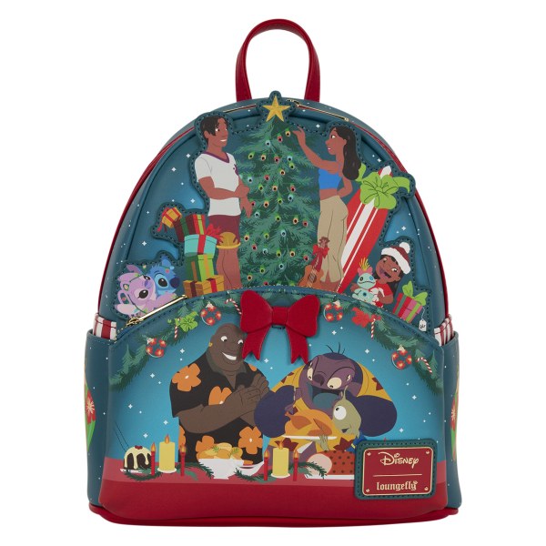 Mini zaino Lilo & Stitch Celebrazione delle Feste - Disney Loungefly