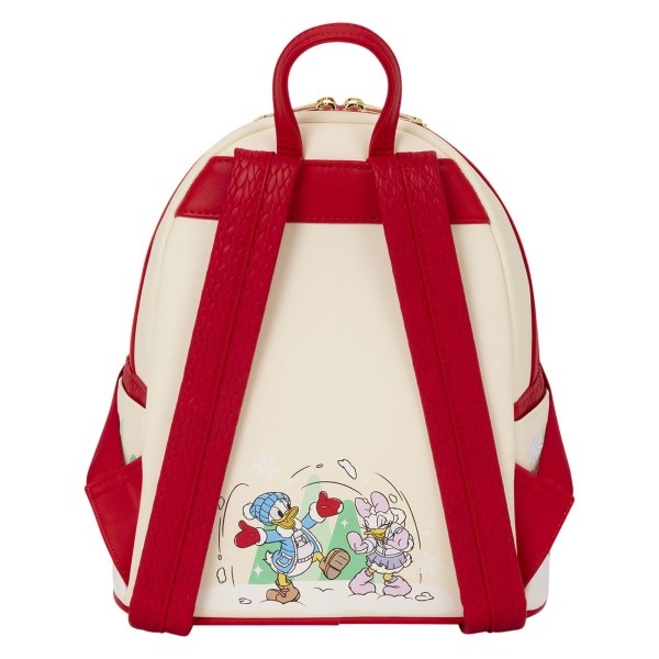 Mini zaino e portafascia Topolino & Friends con pattinaggio sul ghiaccio - Disney Loungefly