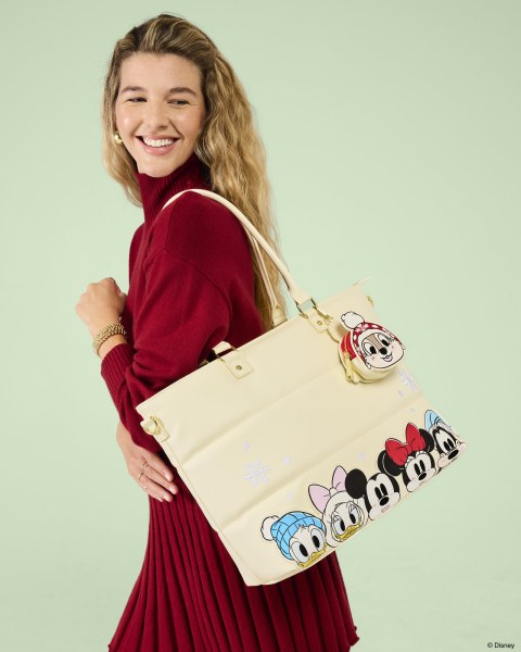 Borsa tote trapuntata Topolino & Amici - Disney Loungefly