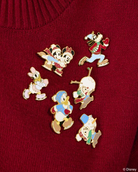 Spilla Misteriosa Topolino & Amici Attività Invernali - Disney Loungefly