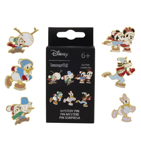 Spilla Misteriosa Topolino & Amici Attività Invernali - Disney Loungefly