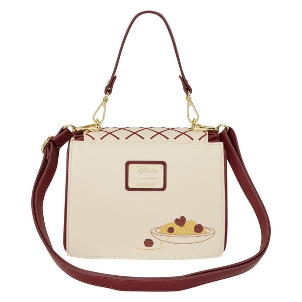 Borsa a tracolla Lilli e il Vagabondo Spaghetti Dinner Charm - Disney Loungefly