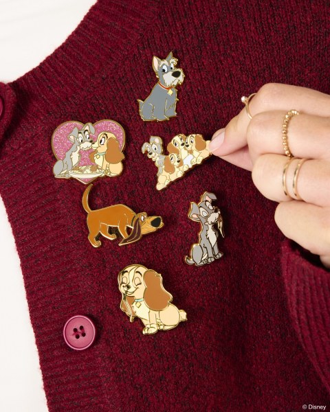 Spilla Mystery Box Lilli e il Vagabondo - Disney Loungefly
