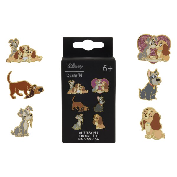 Spilla Mystery Box Lilli e il Vagabondo - Disney Loungefly