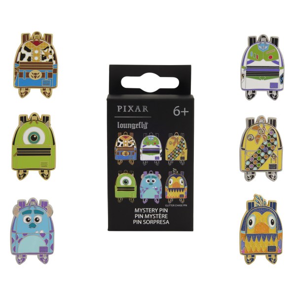 Pin a sorpresa mini zaino personaggi Pixar - Disney-Pixar Loungefly