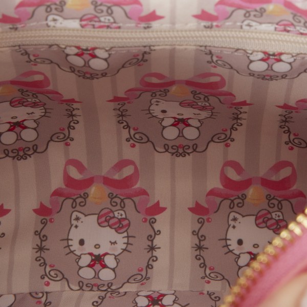 Borsa a tracolla trapuntata Hello Kitty con manico in perline e ciondolo - Loungefly Sanrio