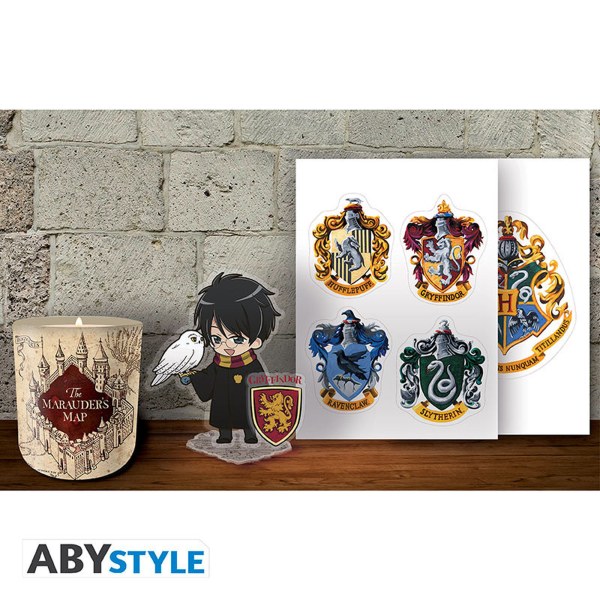 HARRY POTTER - Pack Candela + Acryl® + Adesivi