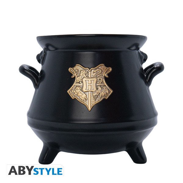 HARRY POTTER - Pack premium Tazza 3D + Portachiavi 3D + Spilla Valigia Hogwarts