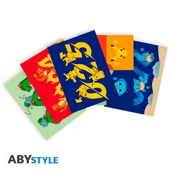 POKEMON - Quaderno A5 + Tazza 320ml + Cartoline "Pikachu"