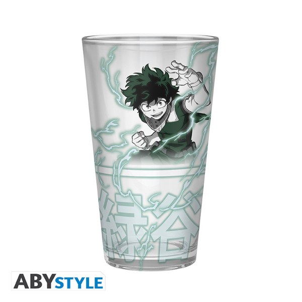 MY HERO ACADEMIA - Set Bicchiere XXL + Spilla + Taccuino Eroi