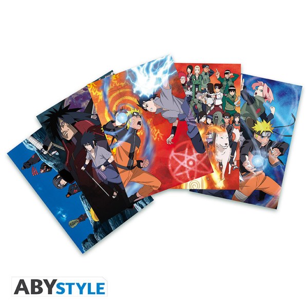 NARUTO SHIPPUDEN - Pack Tazza 320ml + Acryl® + Cartoline Naruto