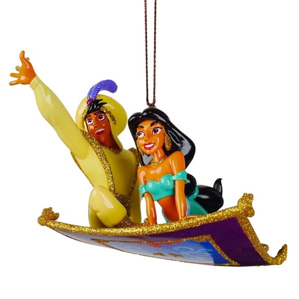 Disney - Ornamento 3D Aladdin e Jasmine