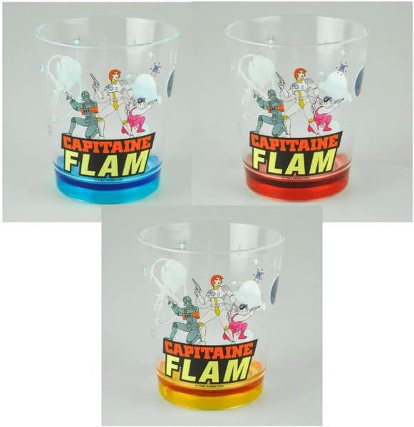 Bicchiere di plastica Capitan Harlock