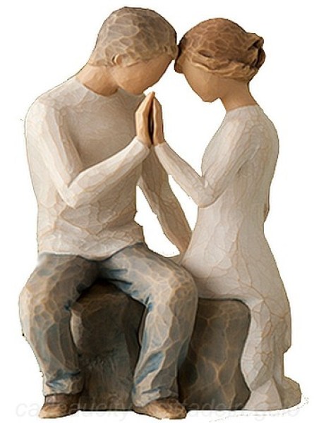 STATUETTA WILLOW TREE VICINO A TE