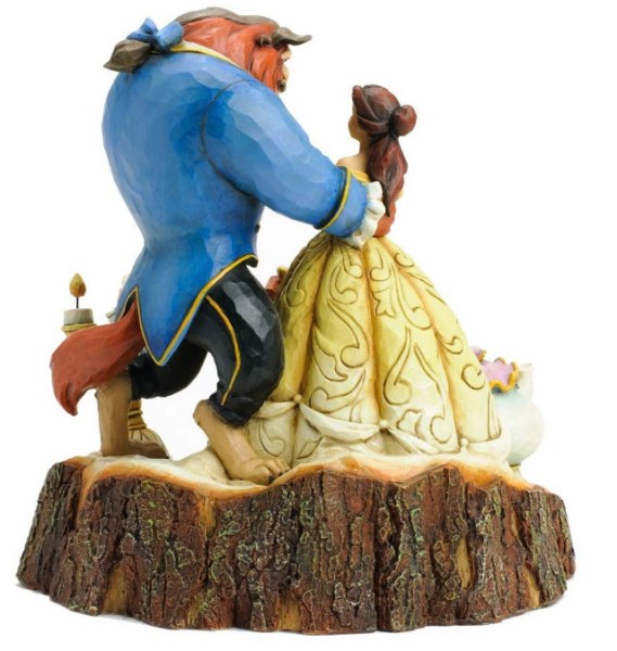 LA BELLA E LA BESTIA DISNEY TRADITIONS JIM SHORE