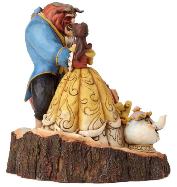 LA BELLA E LA BESTIA DISNEY TRADITIONS JIM SHORE