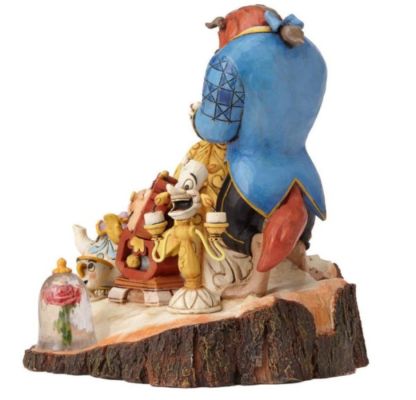 LA BELLA E LA BESTIA DISNEY TRADITIONS JIM SHORE