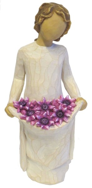 STATUETTA WILLOW TREE SEMPLICE GIOIA