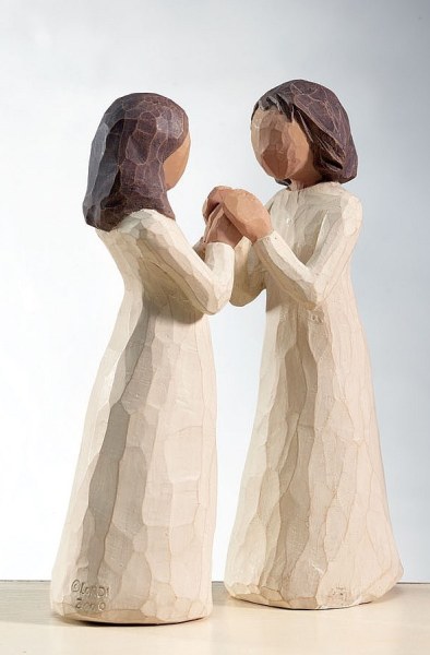 STATUETTE WILLOW TREE SORELLE DI CUORE