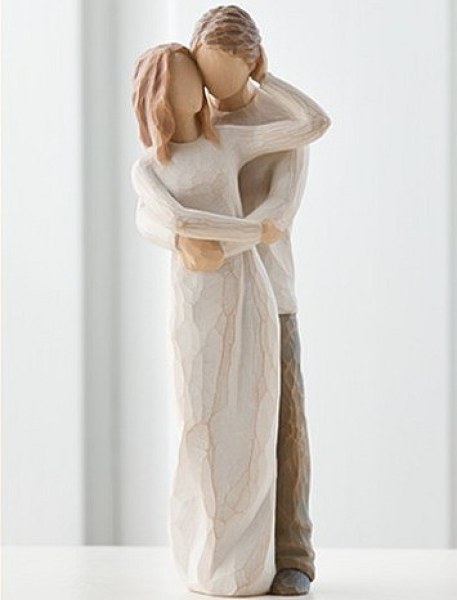 STATUETTA WILLOW TREE INSIEME (IDEA PER BOMBONIERA)