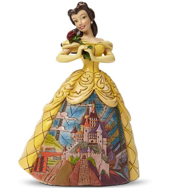 BELLE ABITO DECORO CASTELLO DISNEY TRADITIONS