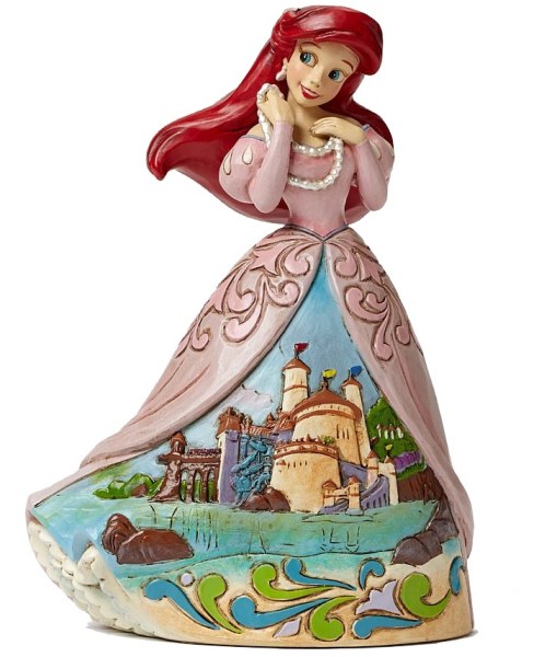 ARIEL ABITO DECORO CASTELLO DISNEY TRADITIONS