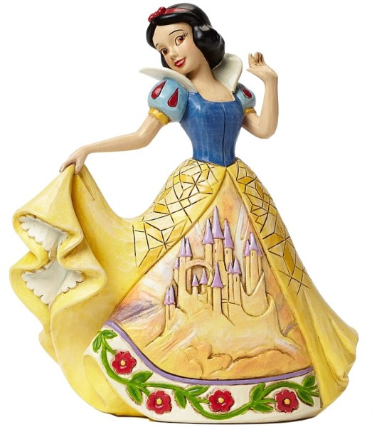 BIANCANEVE ABITO DECORO CASTELLO DISNEY TRADITIONS