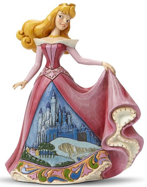 AURORA ABITO DECORO CASTELLO DISNEY TRADITIONS