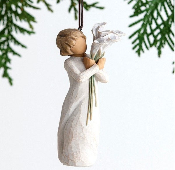 STATUETTA WILLOW TREE MAGNIFICI AUGURI (da appendere)