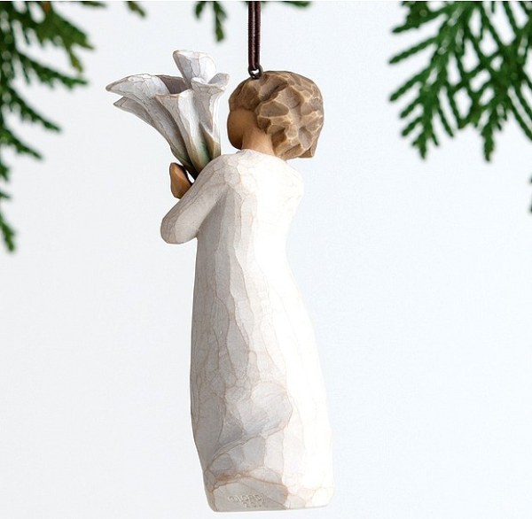 STATUETTA WILLOW TREE MAGNIFICI AUGURI (da appendere)