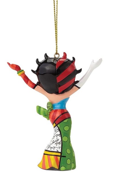 STATUINA DA APPENDERE BETTY BOOP BRITTO HANDS IN THE AIR