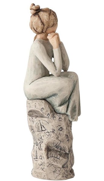 STATUINA DELLA PAZIENZA WILLOW TREE SUSAN LORDI
