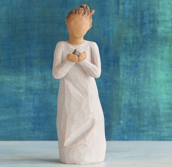 WILLOW TREE STATUINA PROTEZIONE E SOSTEGNO