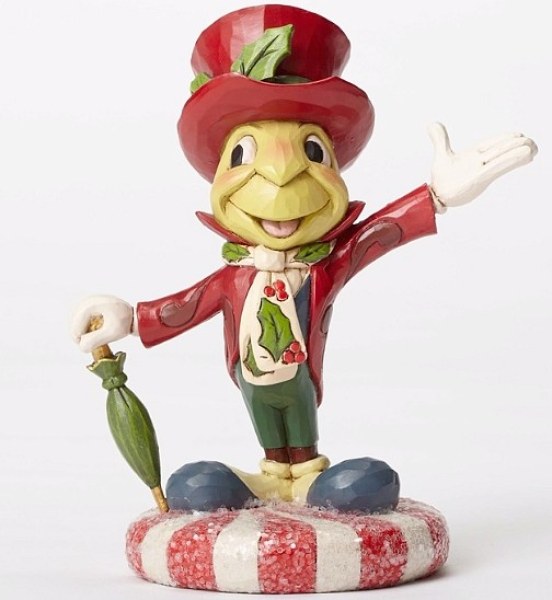 GRILLO PARLANTE "JOLLY JIMINY" DISNEY TRADITIONS JIM SHORE