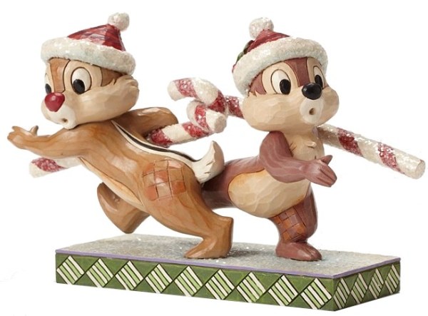 CIP E CIOP CON LE CANNE DI CARAMELLA DISNEY TRADITIONS