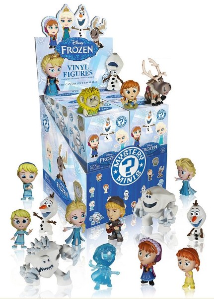 FROZEN DISNEY MYSTERY MINI SERIE 12 PEZZI
