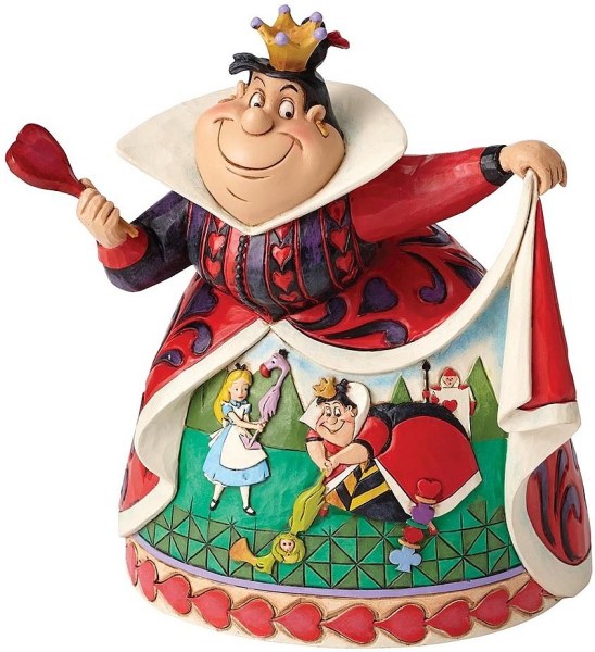 REGINA DI CUORI 75th ANNIVERSARIO DISNEY TRADITIONS JIM SHORE