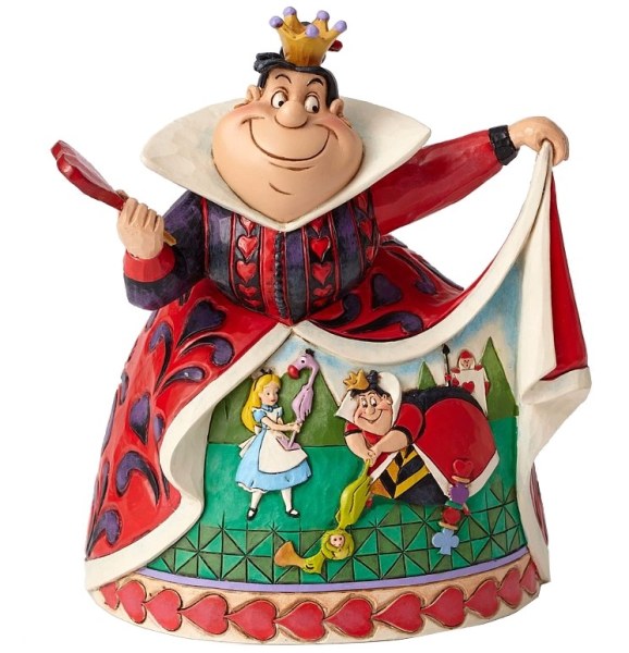 REGINA DI CUORI 75th ANNIVERSARIO DISNEY TRADITIONS JIM SHORE