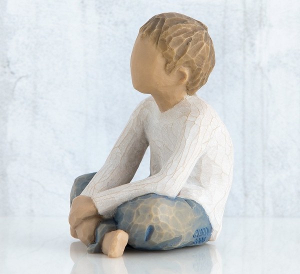 STATUETTA WILLOW TREE BAMBINO IMMAGINATIVO