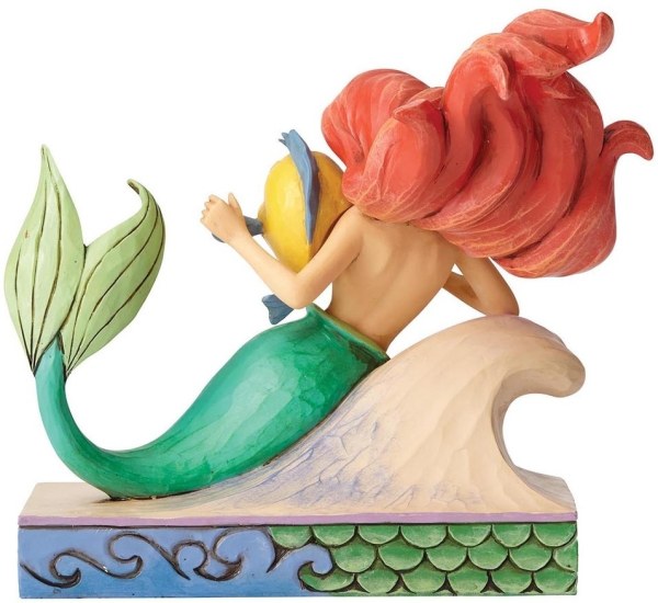 ARIEL LA SIRENETTA E FLOUNDER DISNEY TRADITIONS