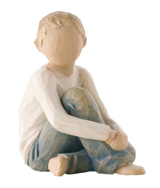 STATUETTA WILLOW TREE BAMBINO ORDINATO