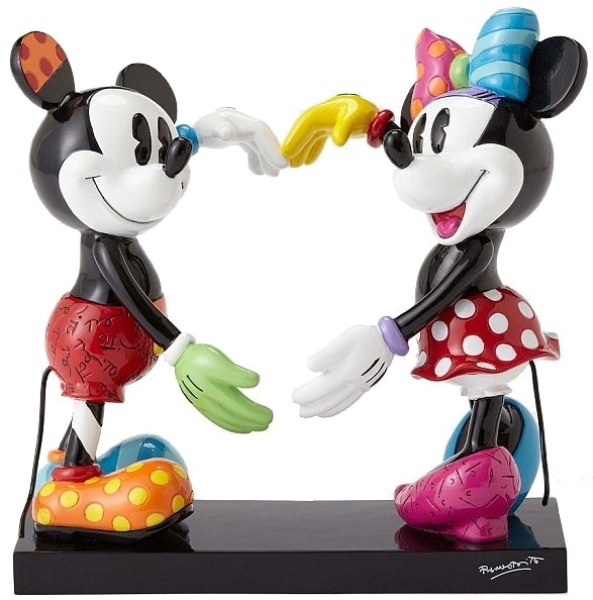 TOPOLINO E MINNIE FORMANO UN CUORE DISNEY BRITTO