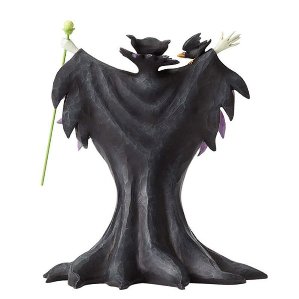 MALEFICA CON SCENA SCOLPITA SULL'ABITO DISNEY TRADITIONS