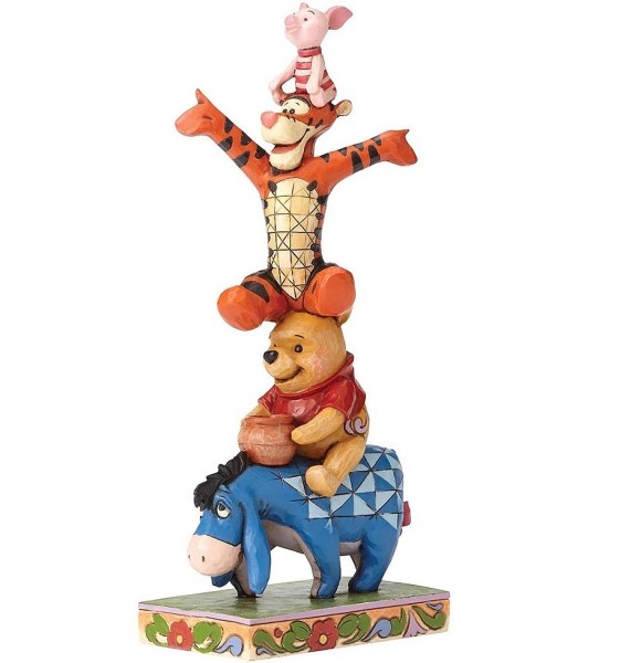 WINNIE TIGRO E IH-HO DISNEY TRADITIONS JIM SHORE