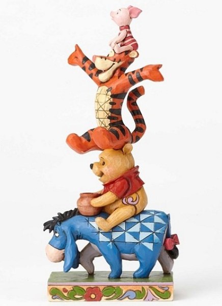 WINNIE TIGRO E IH-HO DISNEY TRADITIONS JIM SHORE