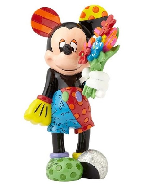 TOPOLINO CON MAZZO DI FIORI DISNEY BRITTO